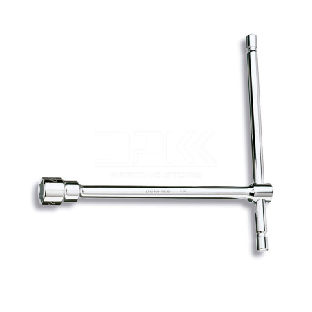 13-CHROME-PLATED HEXAGON SOCKET WRENCH, LONG TYPE