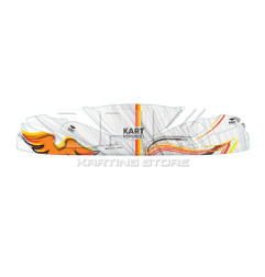 FRONT SPOILER STICKER KART REPUBLIC OK 2025