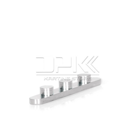 SHAFT KEY 3 LUGS D.7.3MM 8X7X60