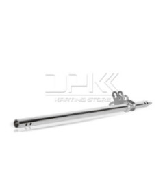 STEERING COLUMN 420MM. MINI CHROME