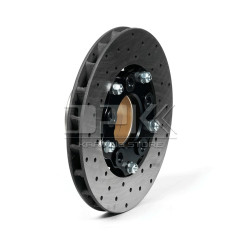 REAR BRAKE DISC OK 180X180MM. (COMPLETE)