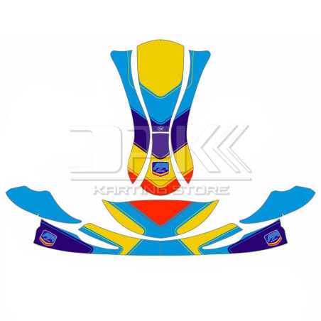 FA ALONSO STICKER KIT 2024 MINI (SPOILER AND NUMBER HOLDER)