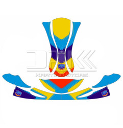 FA ALONSO STICKER KIT 2024 MINI (SPOILER AND NUMBER HOLDER)