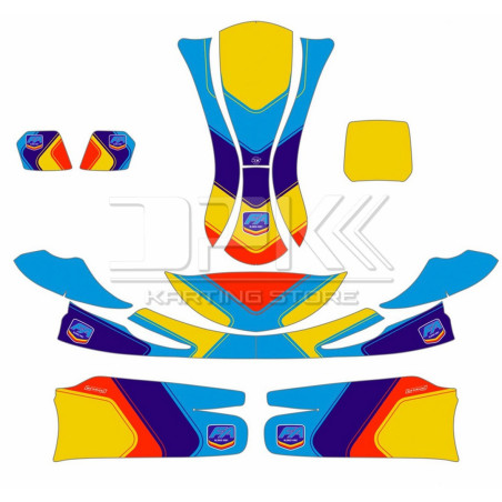 FA ALONSO STICKER KIT 2024 MINI