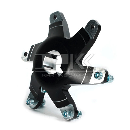 30MM. CROWN HOLDER. ANOD. BLACK COMPLETE