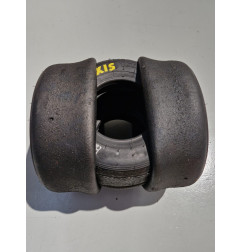 SET OF USED MAXXIS PRIME YELLOW TIRES