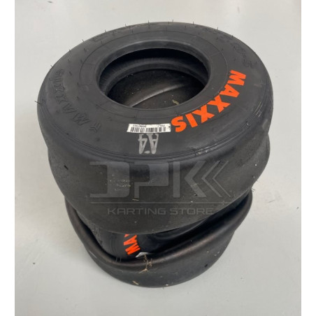 SET USED TIRES MAXXIS OPTION RED