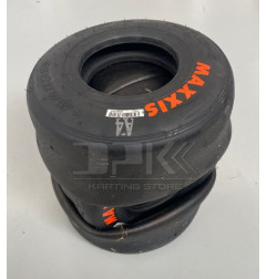 SET USED TIRES MAXXIS OPTION RED